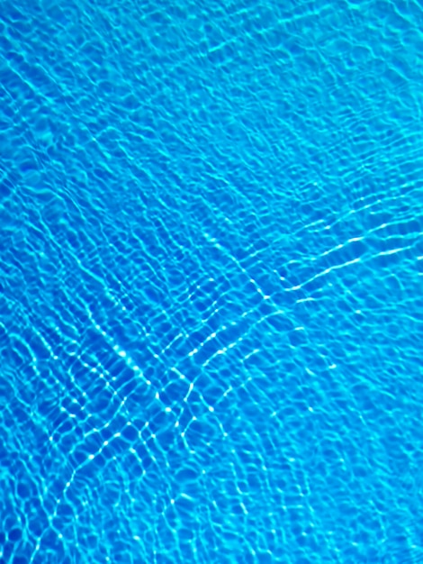 Fondo Agua Ondulación Azul Superficie Del Agua Piscina Azul