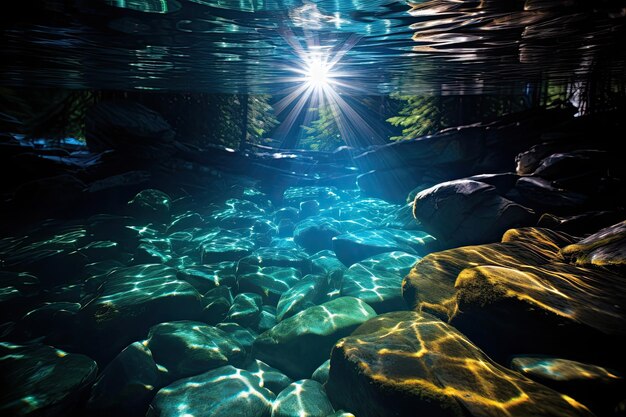 Foto fondo bajo el agua
