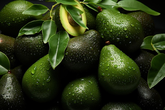 Foto fondo de aguacate