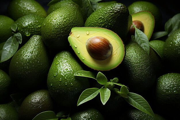 Fondo de aguacate