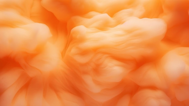 Fondo de algodón de azúcar naranja textura de hilo de azúcar IA generativa