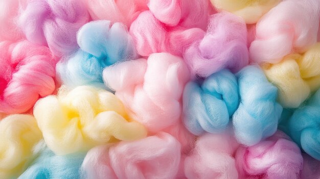 Fondo de algodón caramelo de colores en color pastel suave ar 169 v 61 ID de trabajo a12a9d7fb7d2475197639e7899a