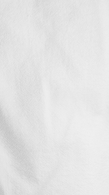 Fondo de algodón de tela orgánica Lona de lino blanco Tejido de algodón natural arrugado Fondo de vista superior de lino natural hecho a mano Textiles ecológicos Textura de lino de tela blanca