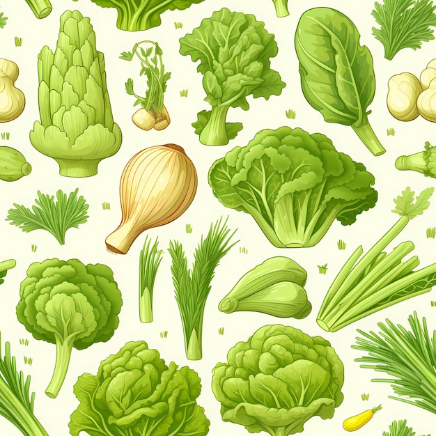 Fondo alimenticio con verduras