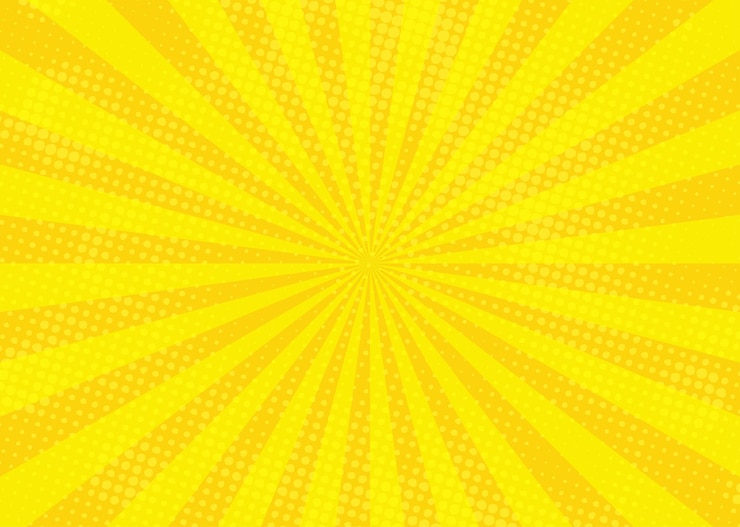 fondo amarillo cómico.