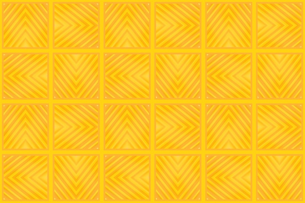 Fondo amarillo inconsútil moderno de la pared del modelo del azulejo de la rejilla del cuadrado del tono del color.