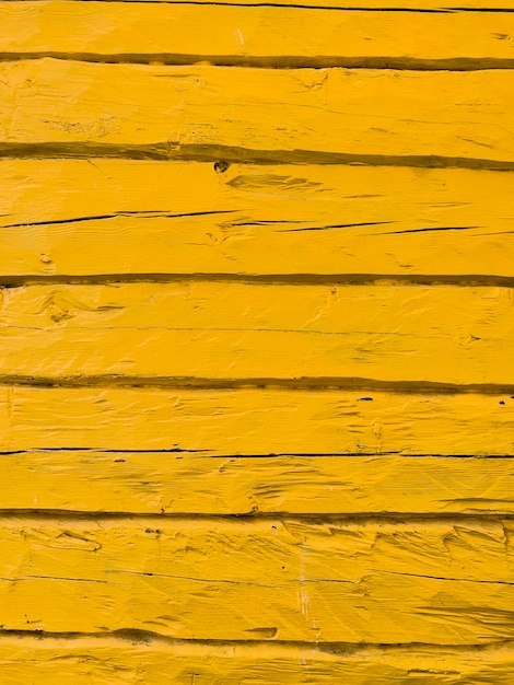 Fondo amarillo de madera oxidada