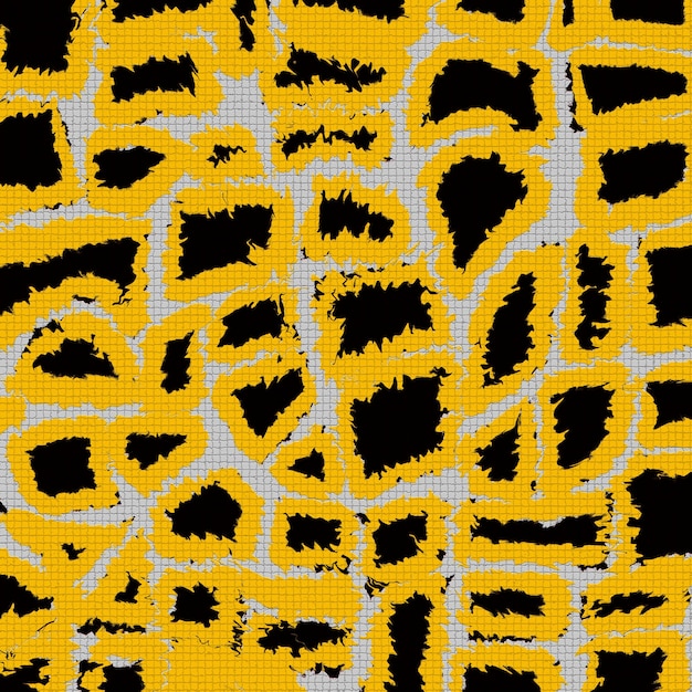Foto fondo amarillo y negro abstracto para el diseño
