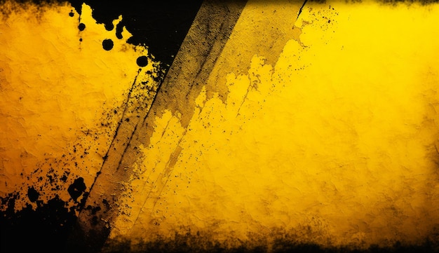 Un fondo amarillo y negro con un fondo negro.