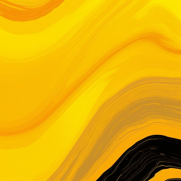Un fondo amarillo y negro con un patrón en blanco y negro.