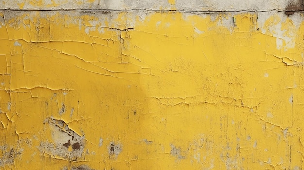 un fondo amarillo oxidado