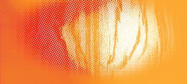 Fondo anaranjado probado Ilustración de pantalla panorámica panorámica con espacio de copia Telón de fondo
