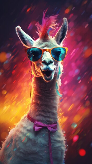 Fondo de animales de la fiesta