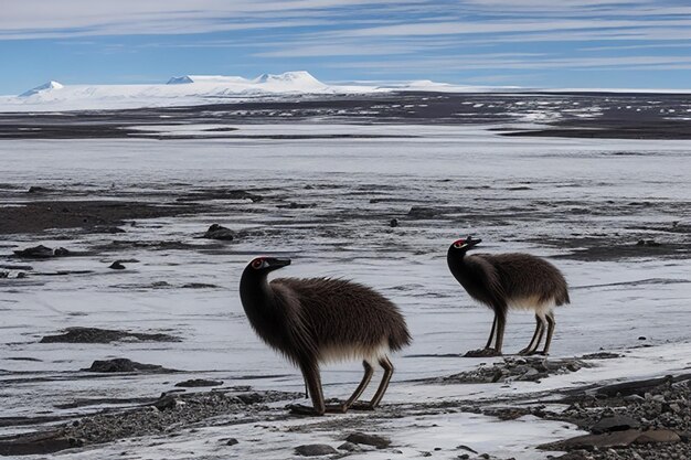 El fondo de la Antártida Islandia