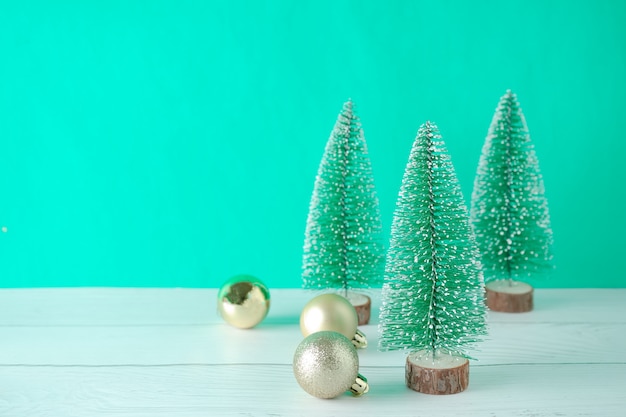 Foto fondo del árbol de navidad