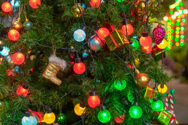 Fondo de arbol de navidad