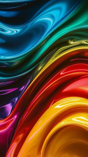 un fondo de arco iris colorido con un patrón de arco Iris