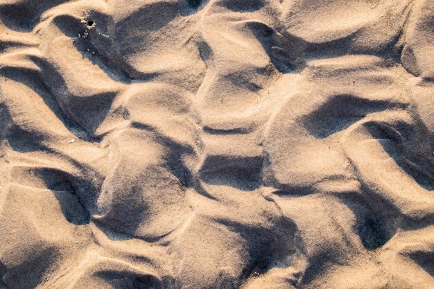 Fondo de arena playa abstracta surco