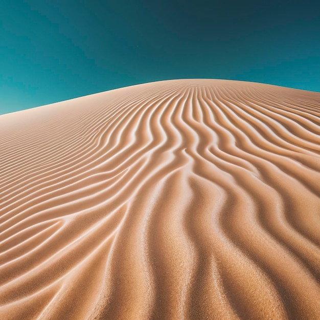 Fondo arenoso ondulado abstracto Textura de arena en el desierto o en la playa Tono de color púrpura