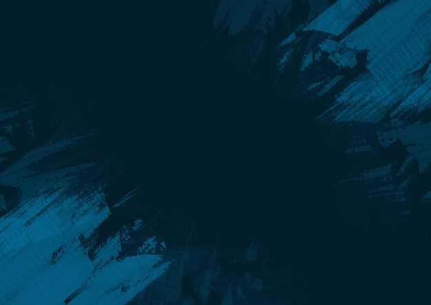 Fondo de arte abstracto colores azul marino y negro Pintura de acuarela sobre lienzo con degradado suave Diseño gráfico moderno con patrón Telón de fondo de textura