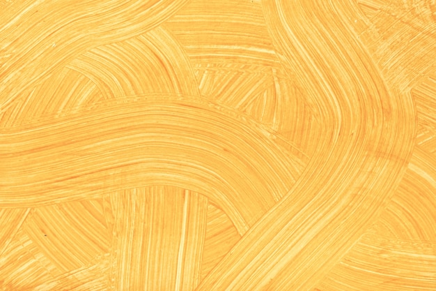 Fondo de arte abstracto colores naranja claro. Acuarela sobre lienzo con trazos dorados y splash