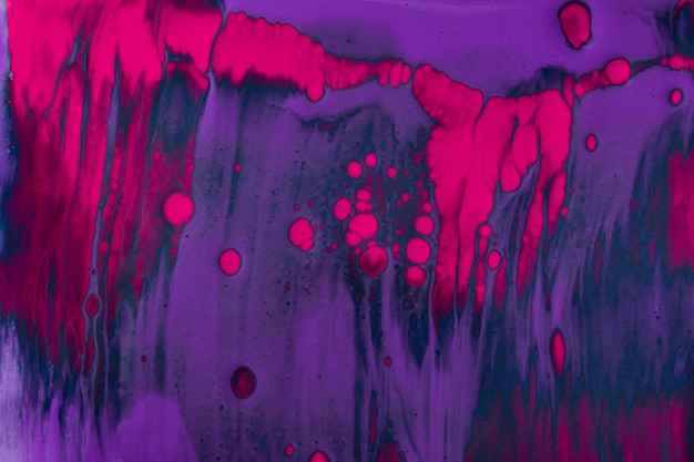 Fondo de arte fluido abstracto colores morados y violetas oscuros. Mármol líquido. Pintura acrílica sobre lienzo con degradado magenta y splash. Telón de fondo de tinta de alcohol con patrón de pincelada de lavanda.