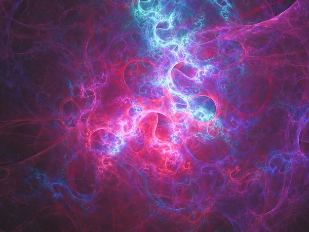 Fondo de arte fractal abstracto que sugiere astronomía y nebulosa Ilustración fractal de Computergen