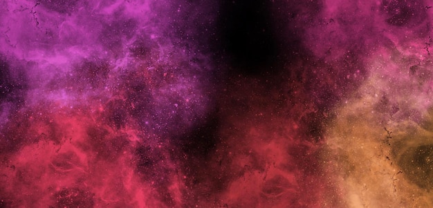 Fondo de arte de nebulosa de galaxia real dulce