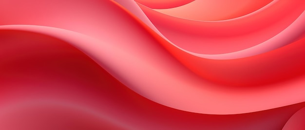 Fondo de arte en papel ondas rojas