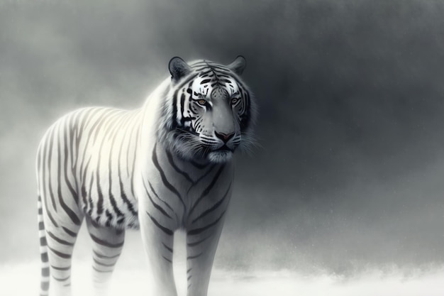 Fondo de arte de tigre