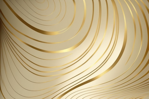 Fondo de artes de línea abstracta de oro Diseño de decoración de papel tapiz de lujo