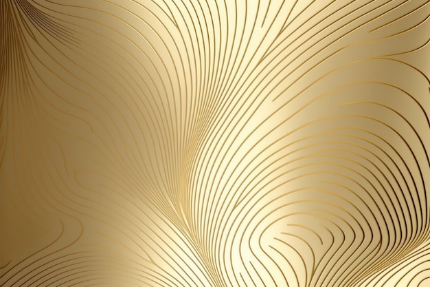 Fondo de artes de línea abstracta de oro Diseño de decoración de papel tapiz de lujo