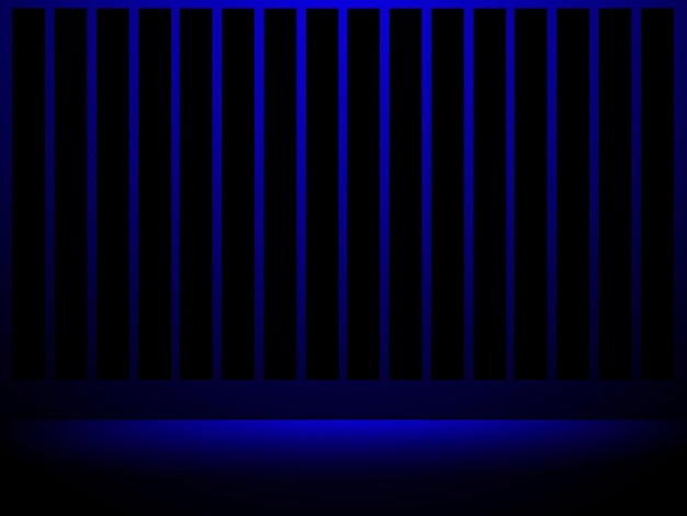 Fondo azul abstracto con degradado suave utilizado para la sala de estudio de productos de plantillas de diseño web