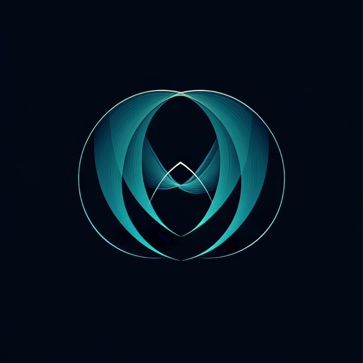 Foto fondo azul abstracto estilo tecnológico futurista concepto gráfico para su diseño