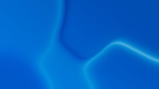 Fondo azul abstracto con gradientes suaves y ondas fluidas de color