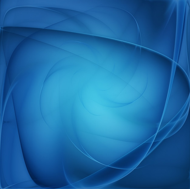 Fondo azul abstracto con líneas lisas