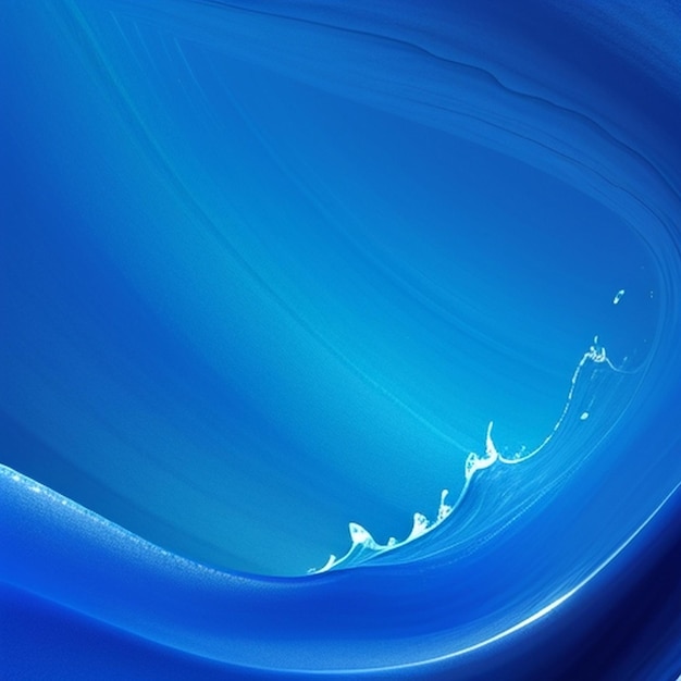 Fondo azul abstracto con olas