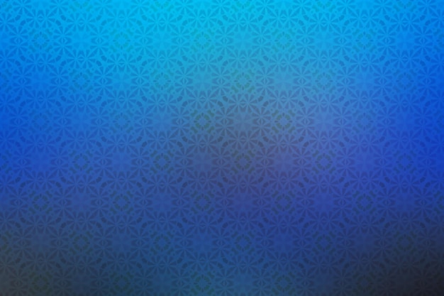 Fondo azul abstracto con ornamento y espacio para el texto
