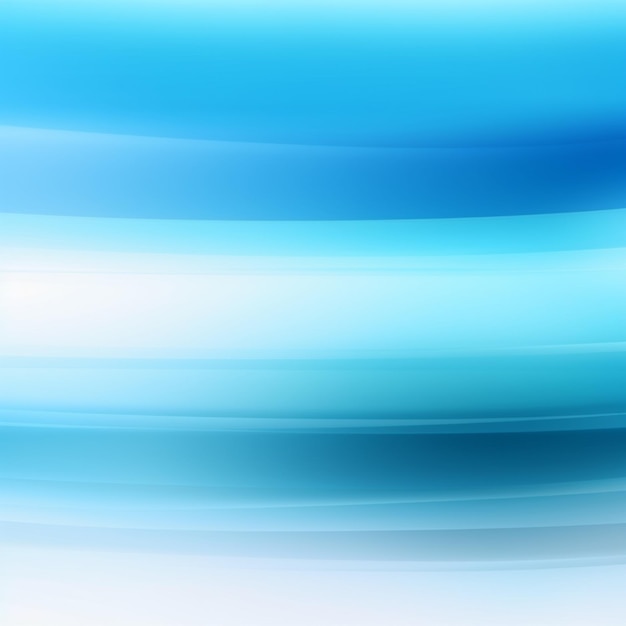 Fondo azul y blanco abstracto con una imagen borrosa de una onda generativa ai