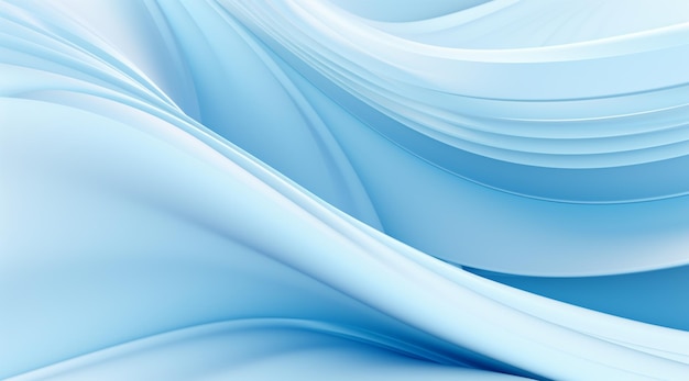 Fondo azul claro abstracto en 3D