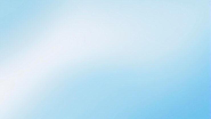Fondo azul claro y blanco limpio con gradiente de color suave