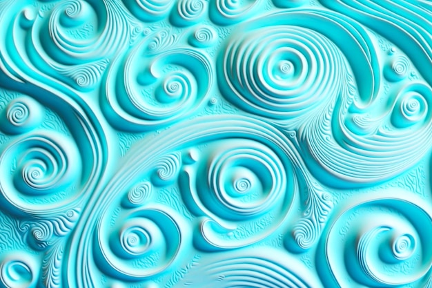 Fondo azul claro para el diseño con patrones de textura de plastilina