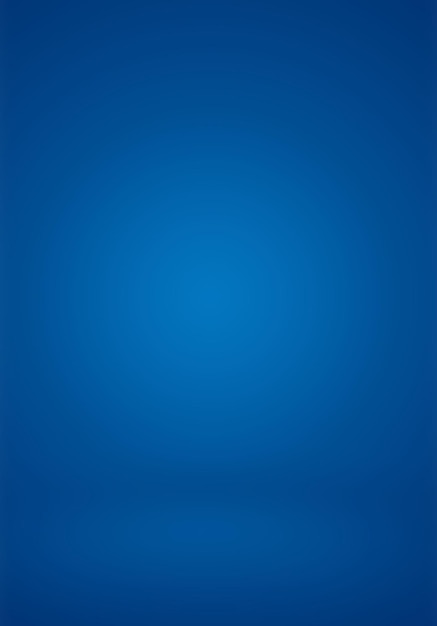Fondo azul degradado de lujo abstracto azul oscuro liso con banner de estudio de viñeta negra