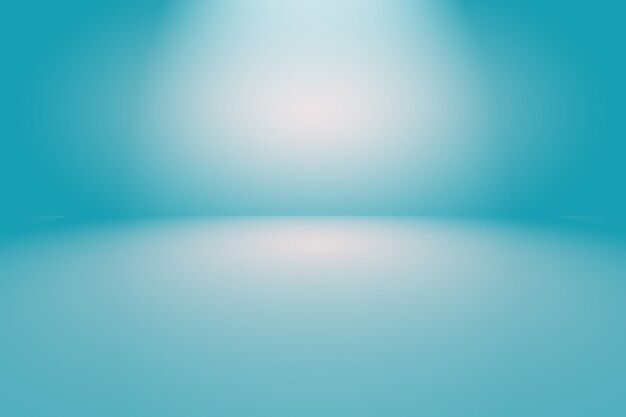 Fondo azul degradado de lujo abstracto.