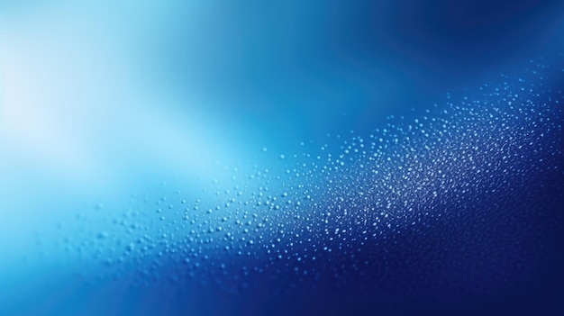 Un fondo azul con gotas de agua