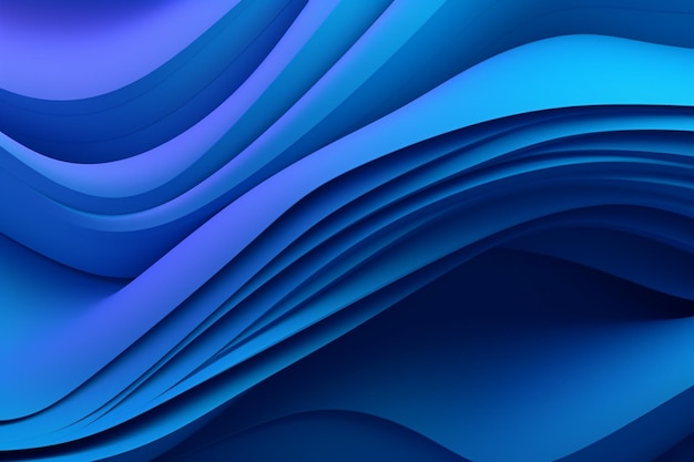 Fondo azul con gradiente de lujo abstracto