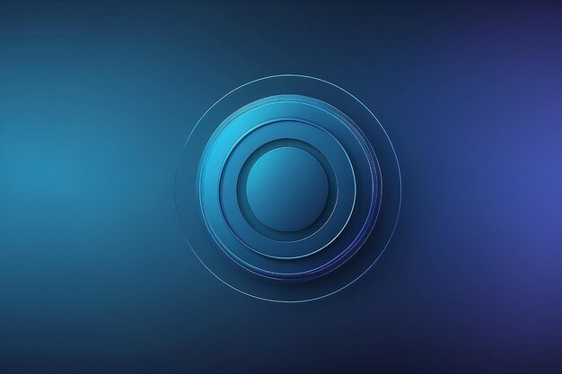 fondo azul con gradiente con tema de círculo
