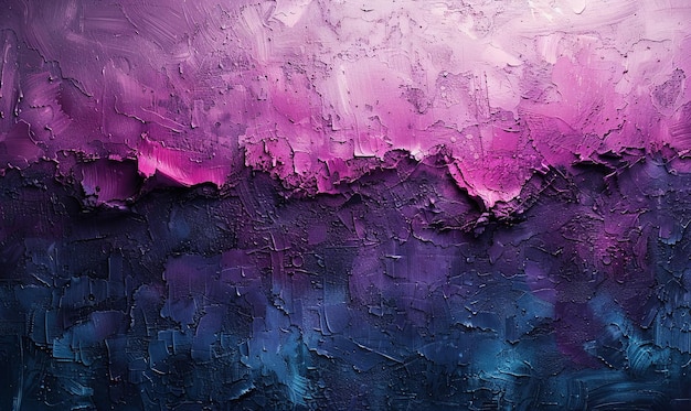 Foto fondo azul grunge con pintura sobre él en el estilo de violeta oscuro y plata clara punto disperso composición rastro monótono ia generativa