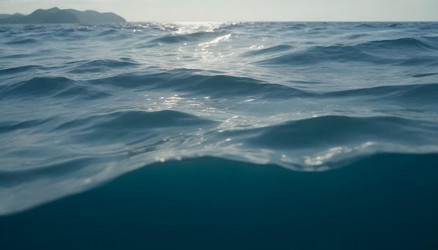 fondo azul del océano