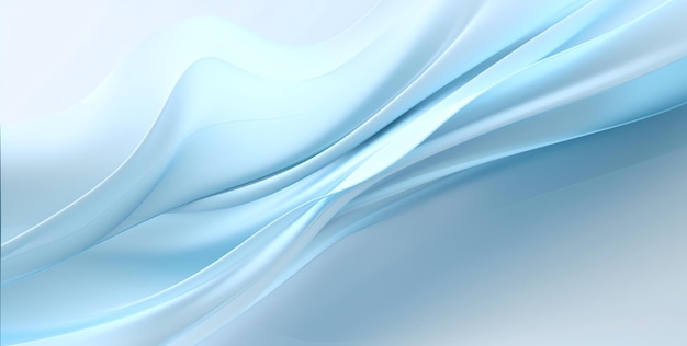 Un fondo azul con una ola azul claro.